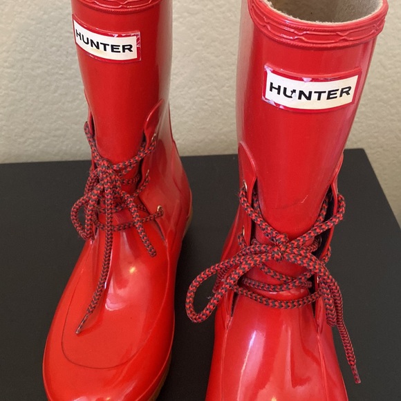 Hunter Short Boot lace up - Picture 3 of 8